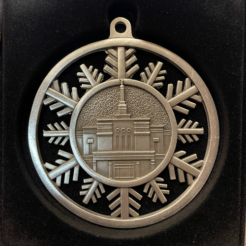 Snowflake Arizona Temple Ornament