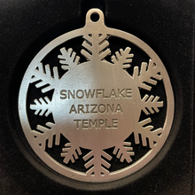 Snowflake Arizona Temple Ornament